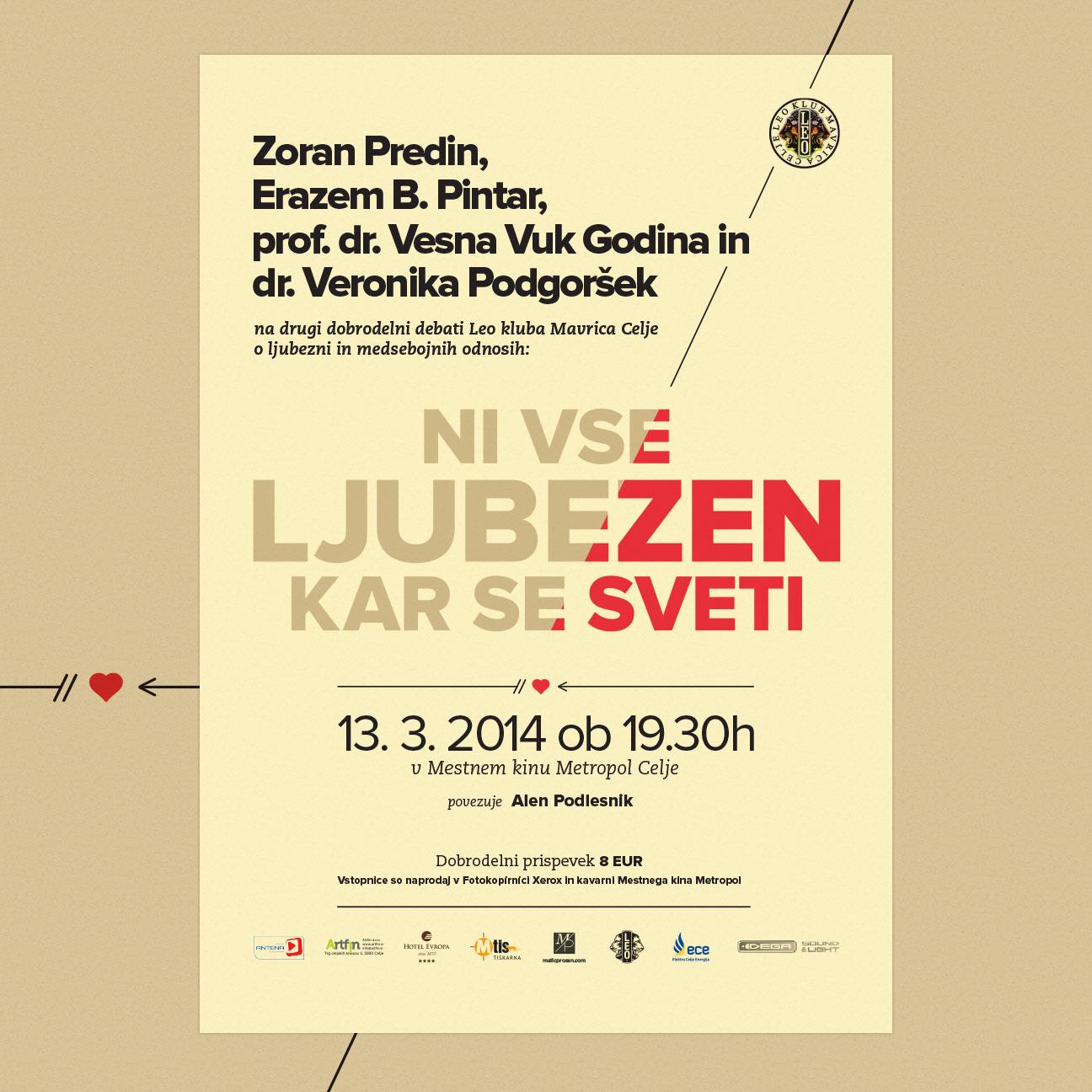 NI VSE LJUBEZEN, KAR SE SVETI